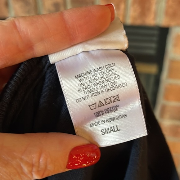 Simply Southern Navy Elephant Let Go Let God Long Sleeve Shirt - Picture 7 of 7